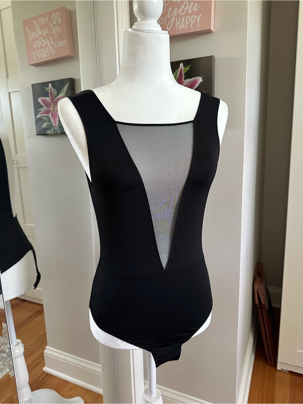 Victoria's Secret Black Bodysuit